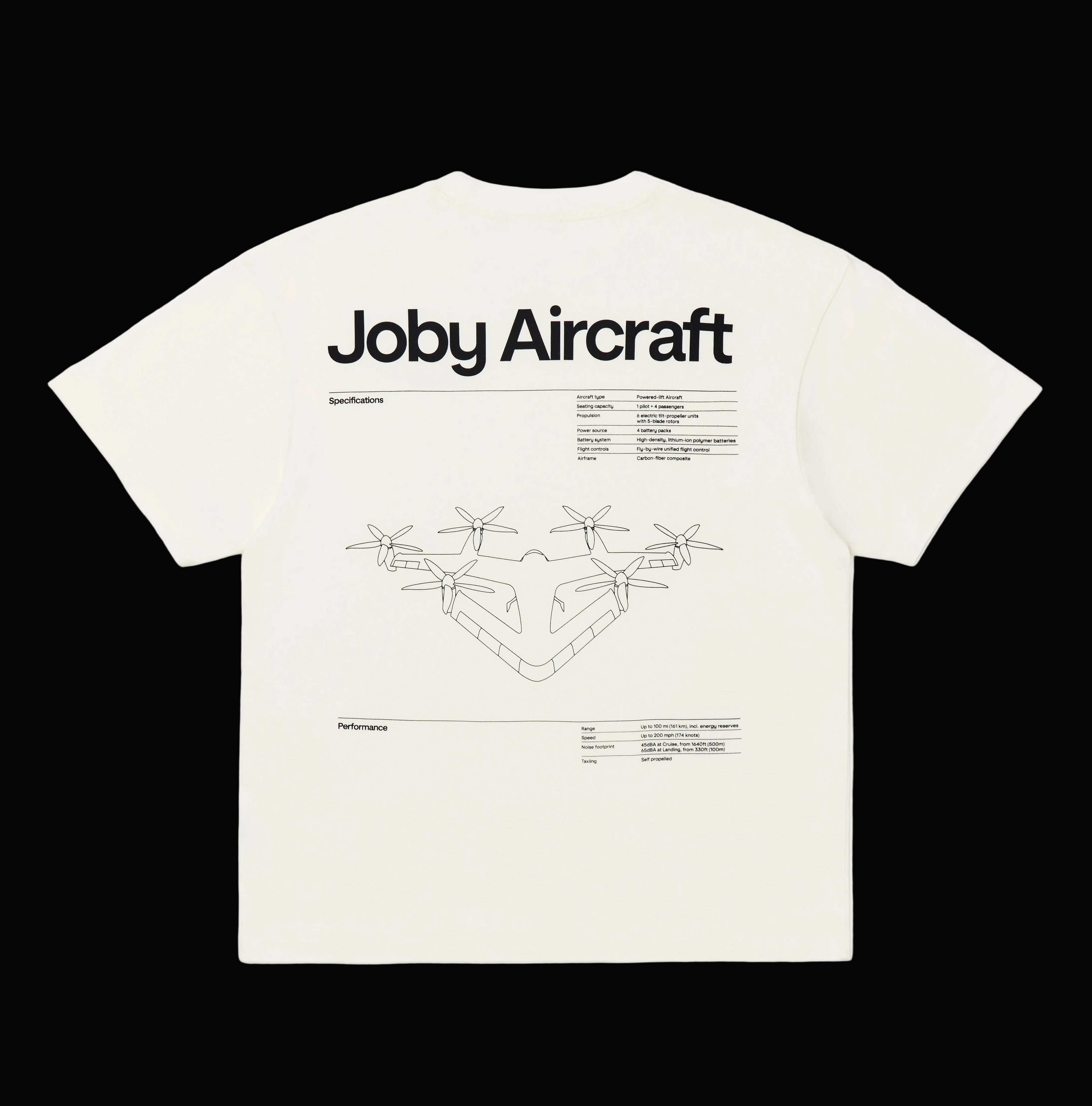 Joby "Aircraft" T-Shirt (White)