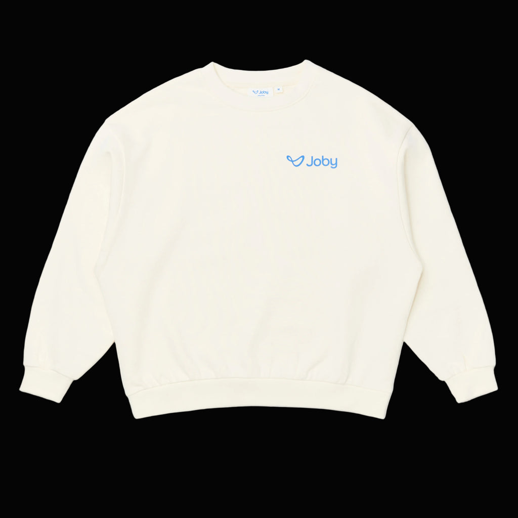 Crewneck "Dream of Flight" Sweatshirt (White)