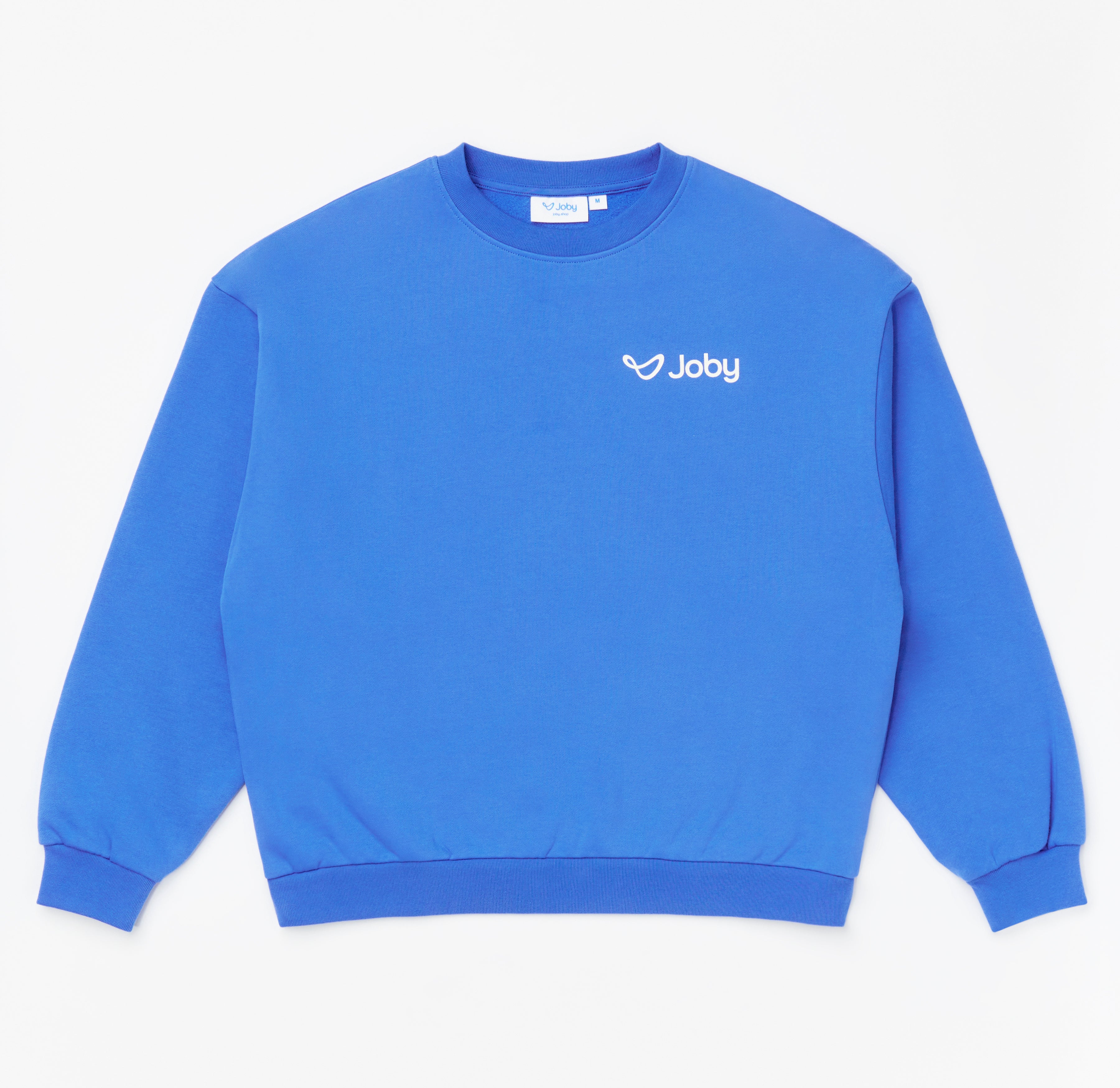 Crewneck "Heart" Sweatshirt (Blue)