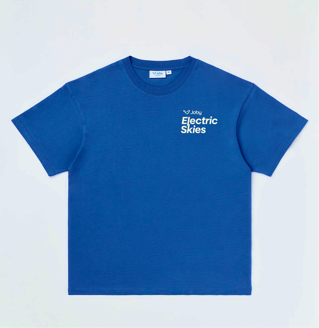 Joby "Electric Skies" T-Shirt (Blue)